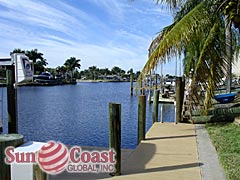 View Down the Canal From Harbour Breeze